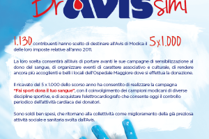 Grazie per la vostra adesione al 5×1.000