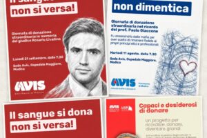 ‘Capaci di Donare’, 130 donazioni a Modica per Falcone, Borsellino e Livatino