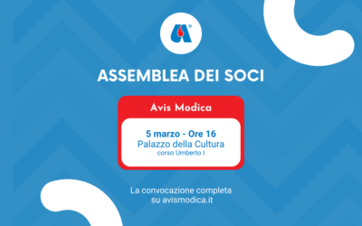 Avis Modica, convocazione Assemblea dei Soci 2022