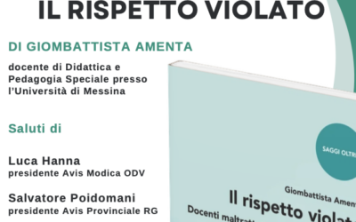 A Modica si presenta “Il Rispetto Violato”, un libro del prof. Giombattista Amenta