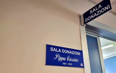 Intitolata a Pippa Cascino la Sala Donazioni