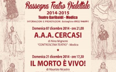 Sosteniamo il teatro dialettale