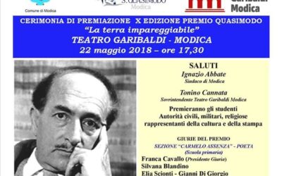Modica, cerimonia di premiazione X Premio Quasimodo